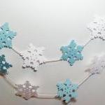 Snowflake Garland/ Christmas Banner/ Winter..