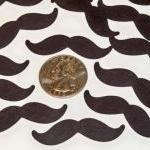 100 Mustache Confetti/ Moustache Die Cuts/ Little..