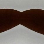 50 Brown Mustache Cardstock Die Cuts/ Moustache/..