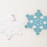 40 Snowflake Die Cuts/ Winter Wedding/winter..